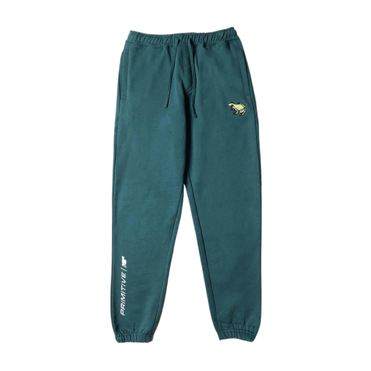 Primitive - Numeric Fleece Pants - Green Primitive Skateboards