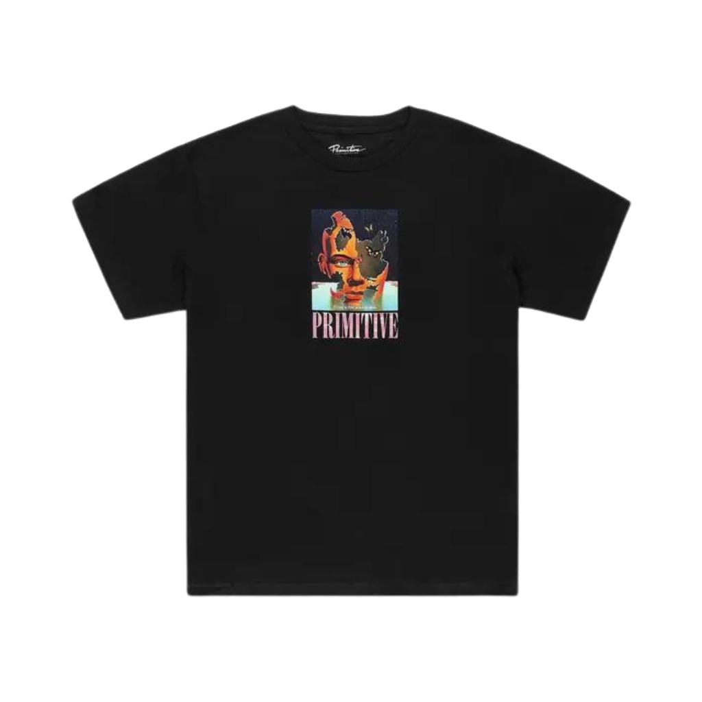 Primitive - Head Case T Shirt - Black Primitive Skateboards