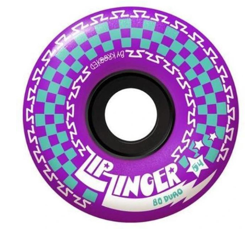 Zip Zinger - Purple Wheels 54mm 80D Zip Zinger