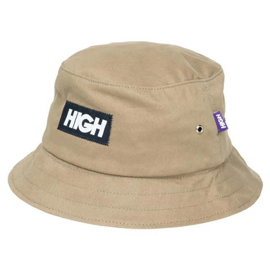 Bucket Hat High Company - Logo Beige