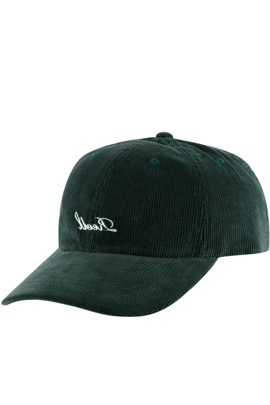 Reell - Single Script Dark Green - Ribcord Cap Reell