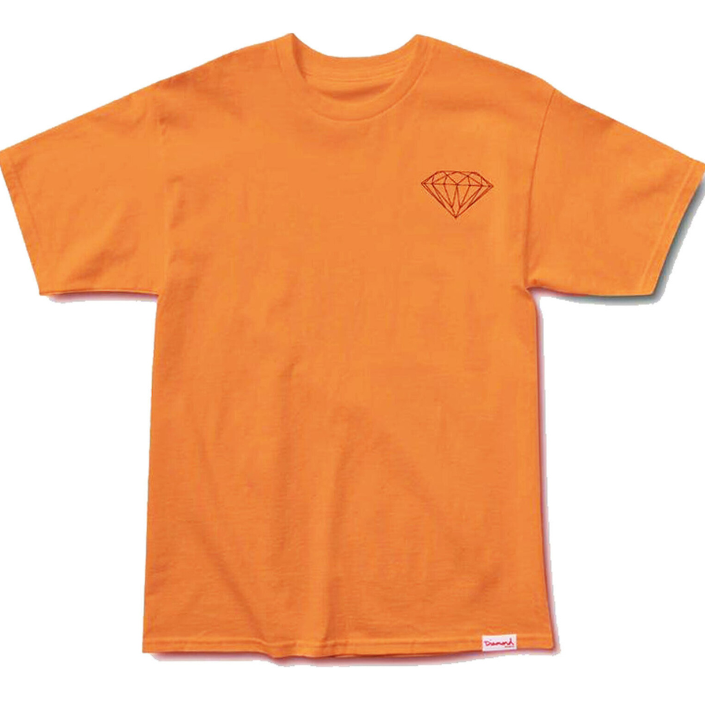 Diamond - Brilliant T Shirt Logo - Orange Diamond Supply Co.