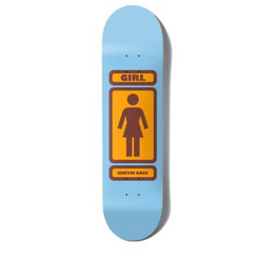 Girl Skateboard - Griffin Gass 93 Deck 8.25" Girl Skateboard