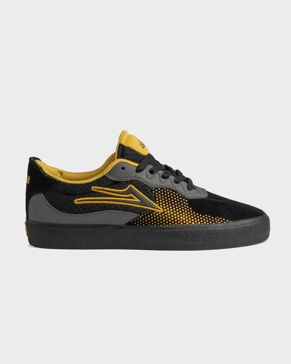 Lakai Essex Black/Yellow Gray