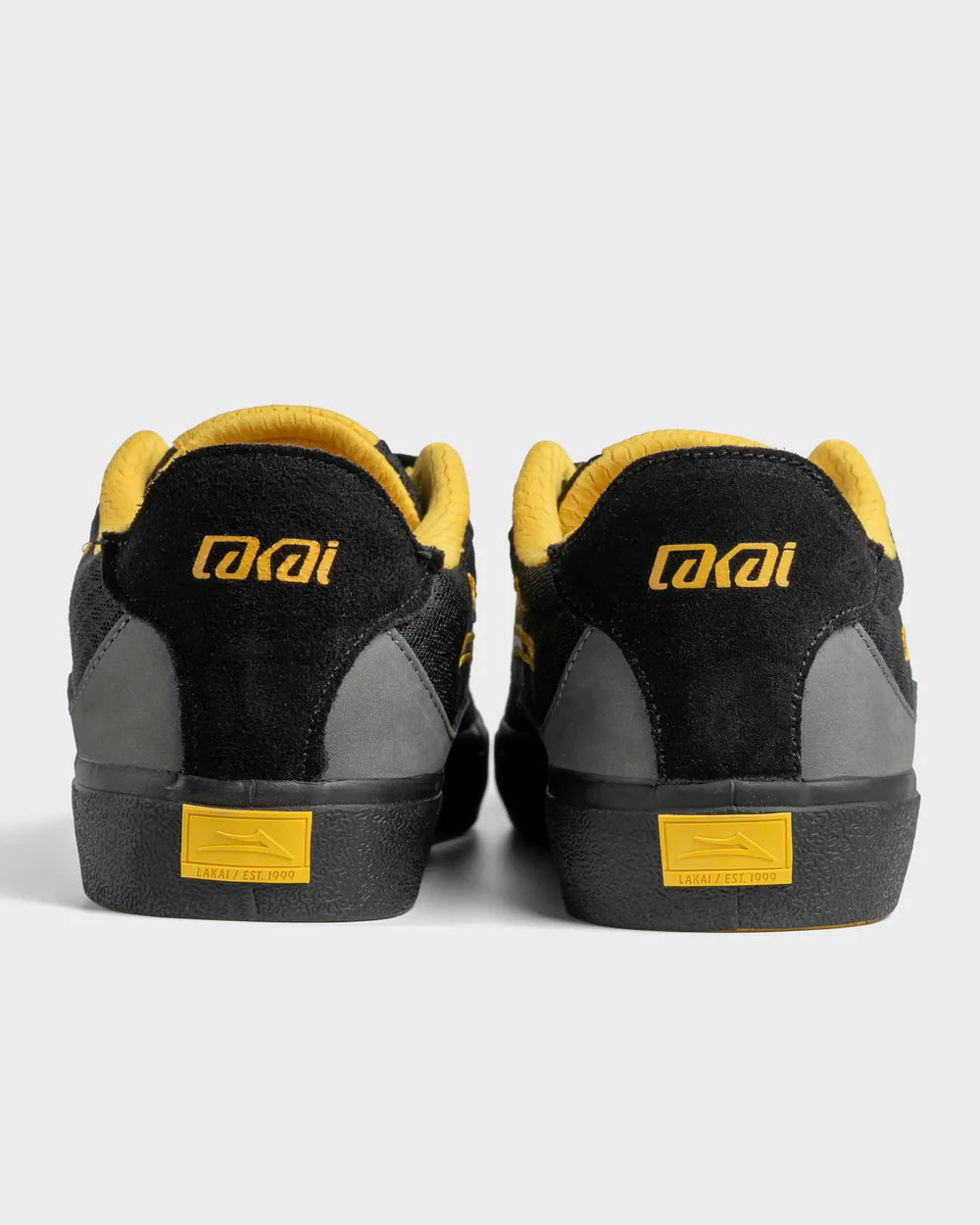 Lakai Essex Black/Yellow Gray