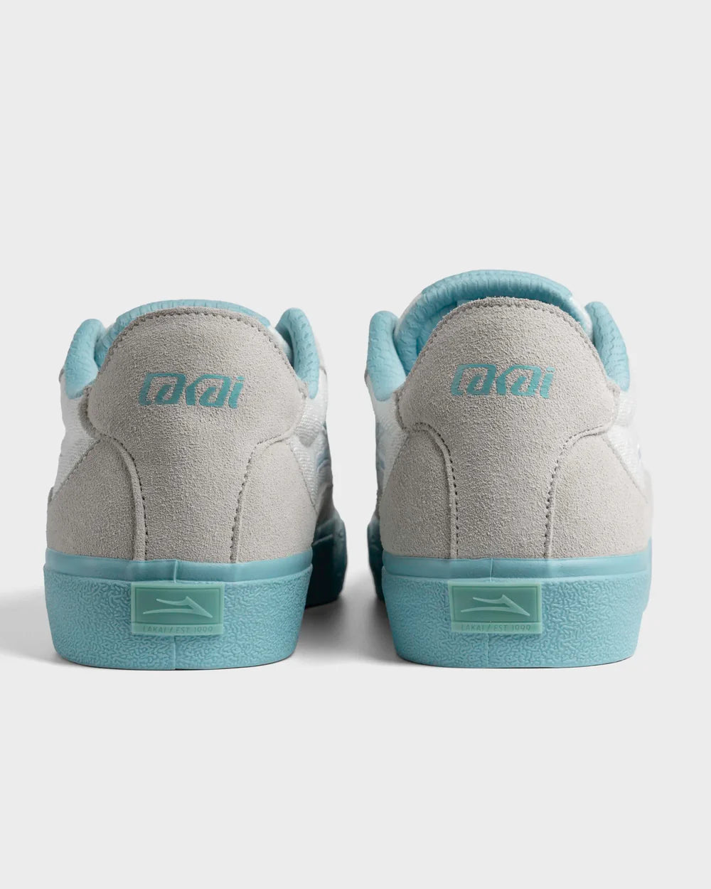 Lakai Essex Elite - White Suede Acqua