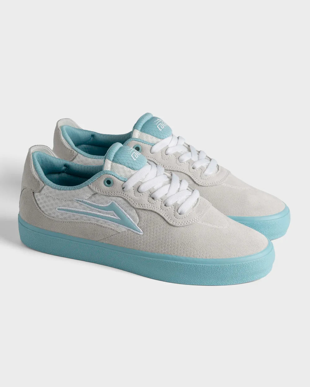 Lakai Essex Elite - White Suede Acqua