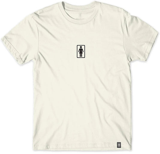 Girl Skateboards - Tee Standard Cream