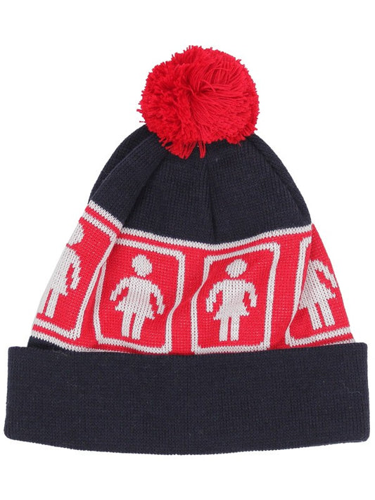 Girl - Beanie OG Pom Navy