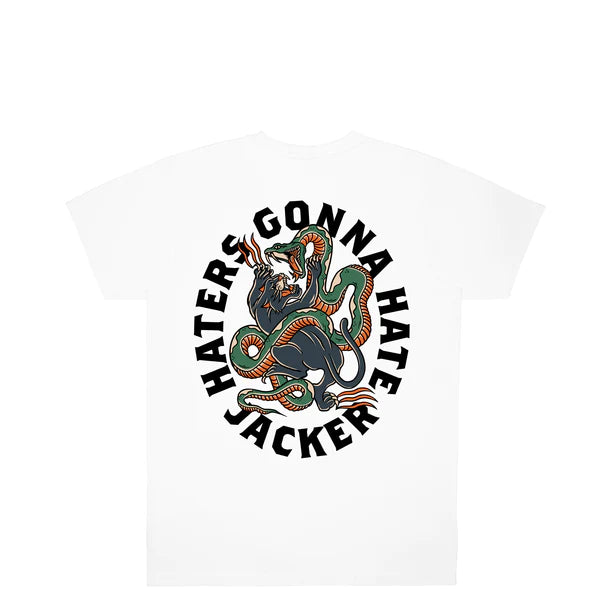 JACKER Haters - White - T-shirt Jacker