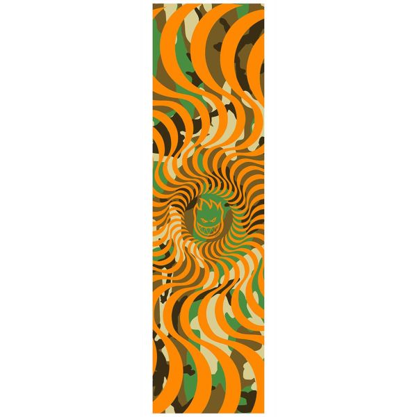 Spitfire Classic Swirl Camo Griptape Big head Spitfire Wheels