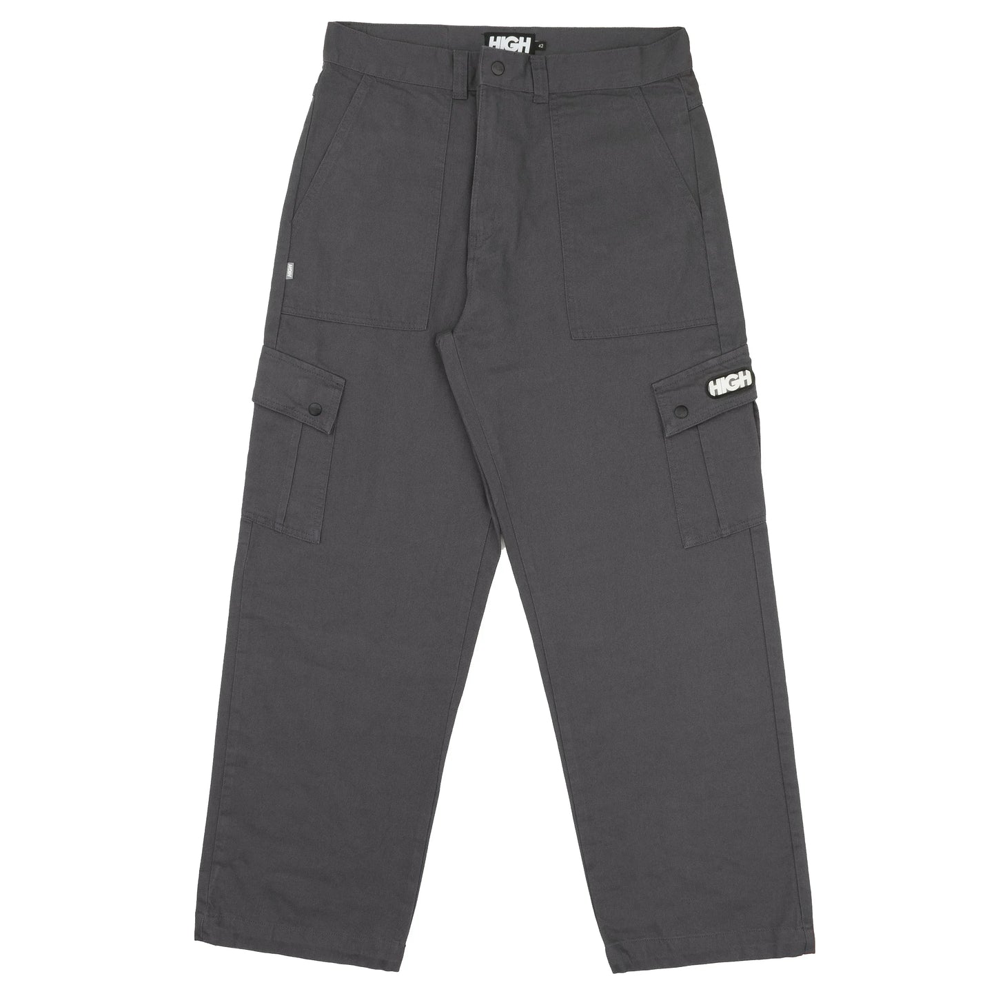 HIGH PARACHUTE CARGO PANTS GREY HOMBRE