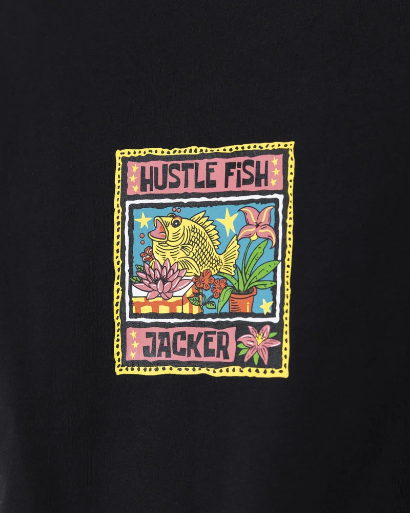 CAMISETA JACKER FISH BLANCA