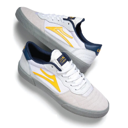 LAKAI CAMBRIDGE WHITE LEATHER