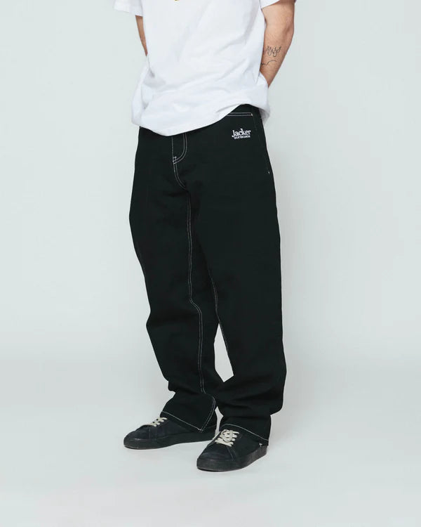 Jacker - Nostalgia Baggy Pant - Black Jacker