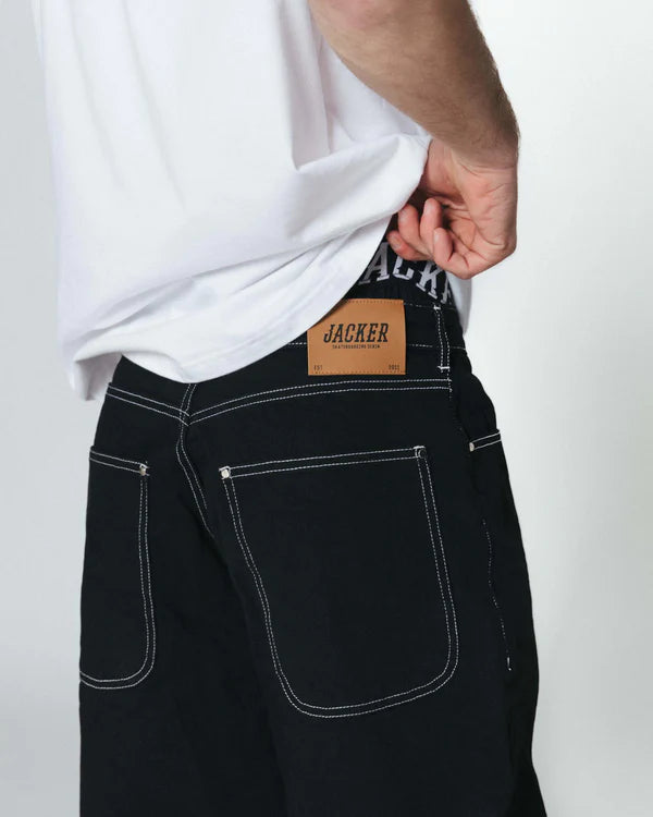 Jacker - Nostalgia Baggy Pant - Black Jacker