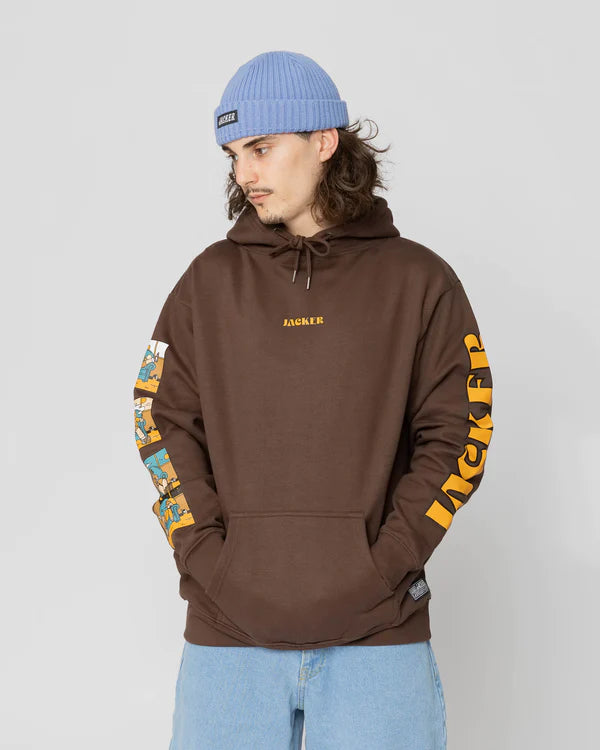Jacker - Lazy Hoodie - Bronw Jacker