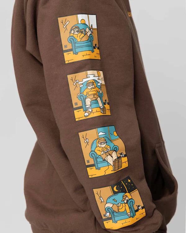 Jacker - Lazy Hoodie - Bronw Jacker