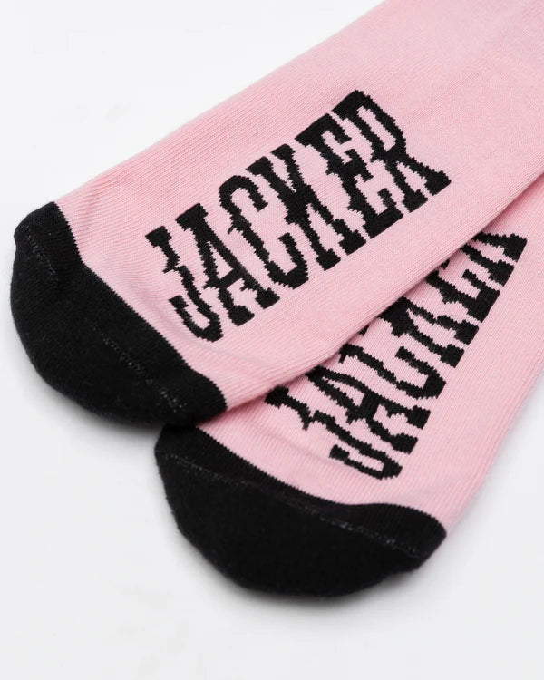 Jacker - After Logo Socks - Pink