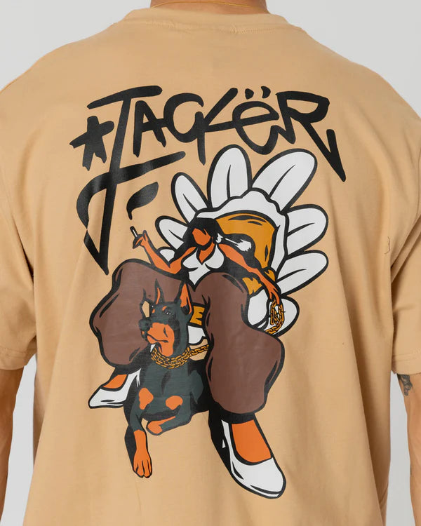 Jacker - Queen J T-Shirt - Beige
