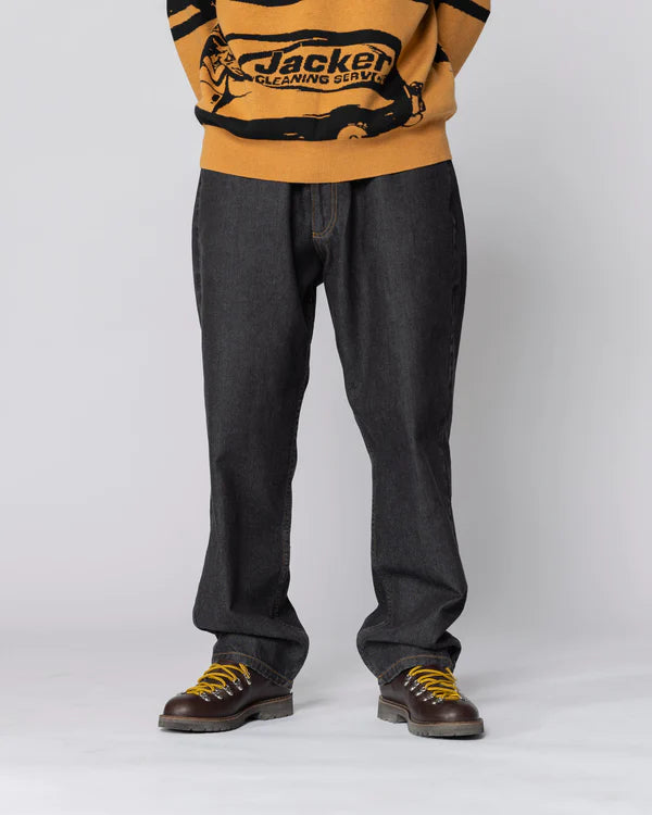 Jacker - City Tour - Denim Baggy Pants - Black Jacker