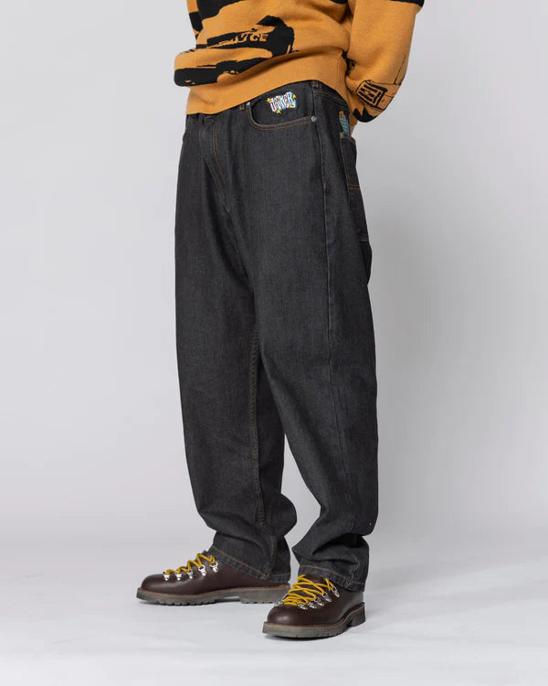 Jacker - City Tour - Denim Baggy Pants - Black Jacker
