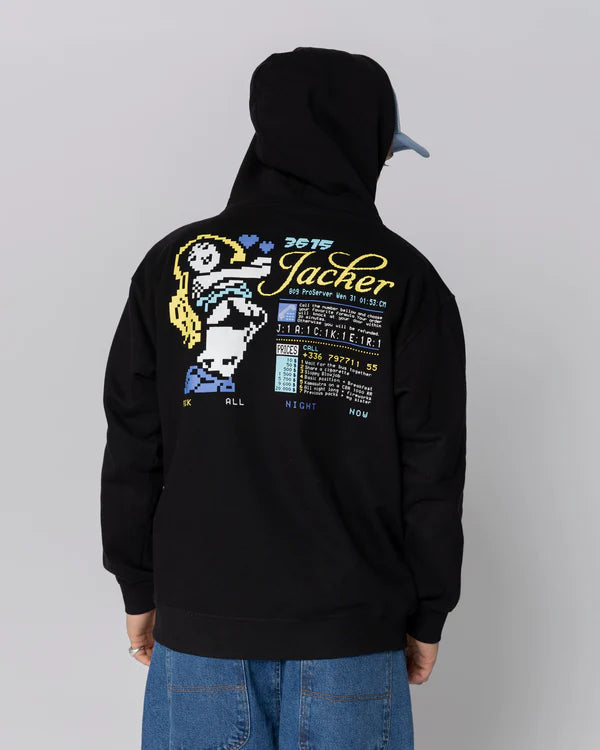 Jacker - 3615 Hoodie - Black Jacker
