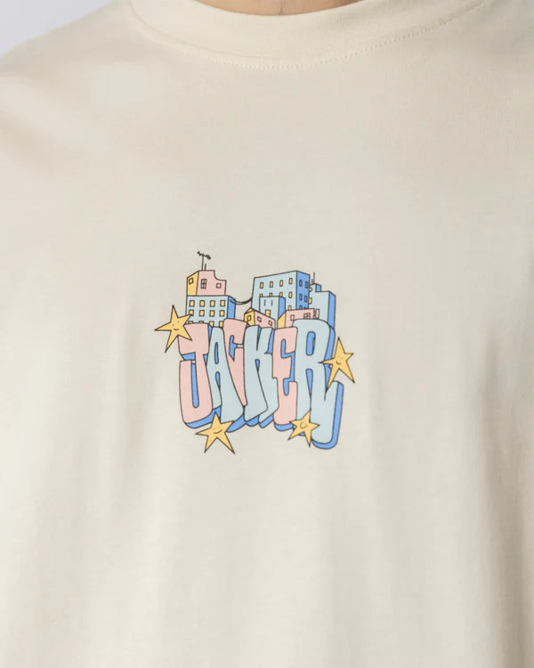 Jacker - City Tour - T-Shirt Beige Jacker