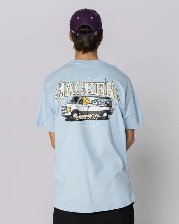 Jacker - Cleaner - T-Shirt Blue Jacker
