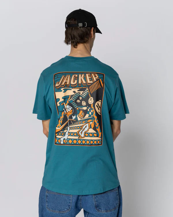 Jacker - Therapy - T-Shirt Blue Jacker