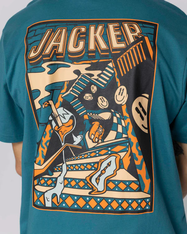 Jacker - Therapy - T-Shirt Blue Jacker