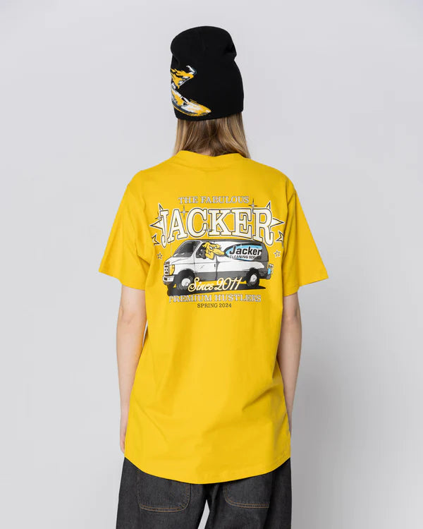 Jacker - Cleaner - T-Shirt Yellow Jacker