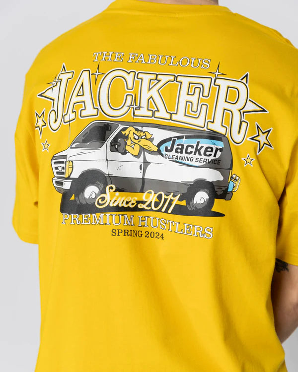 Jacker - Cleaner - T-Shirt Yellow Jacker