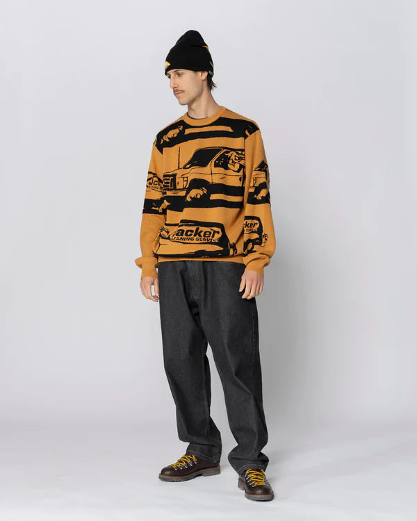 Jacker - City Tour - Denim Baggy Pants - Black Jacker
