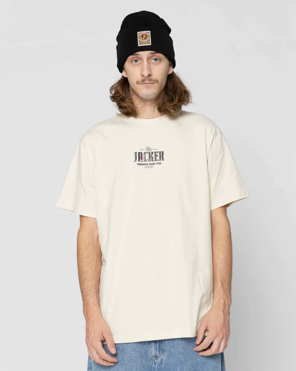 Jacker - Grand Tour - T Shirt Beige Jacker