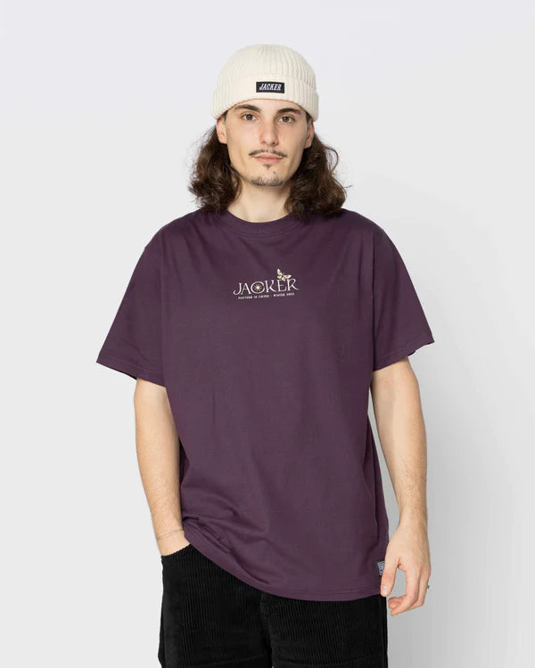 Jacker - Paradise T shirt - Purple Jacker