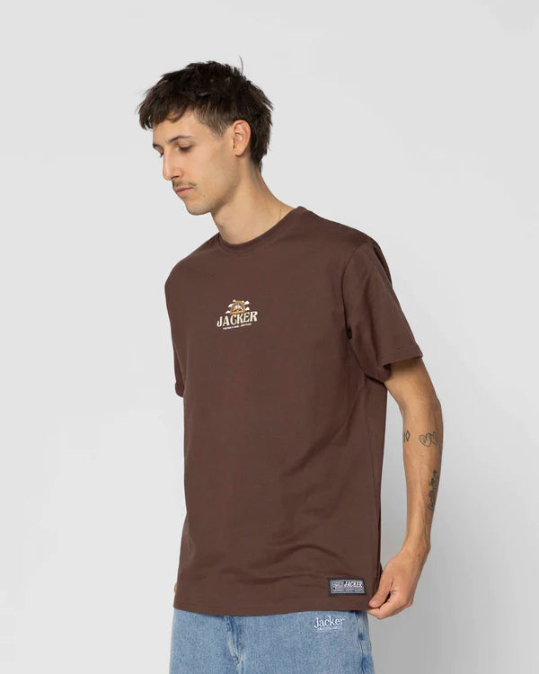 Jacker - Fresh Start T Shirt -  Bronw Jacker