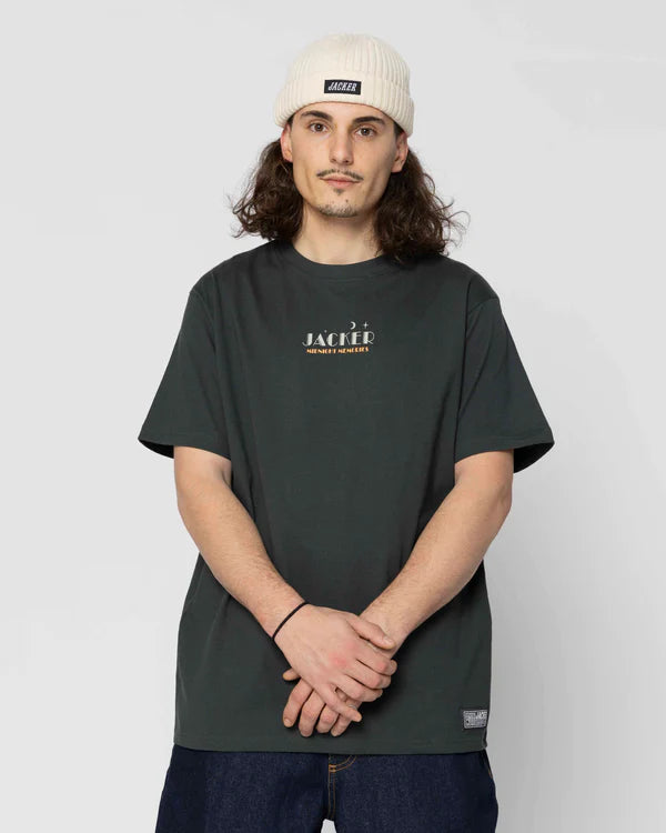 Jacker - Memories T shirt - Green Jacker