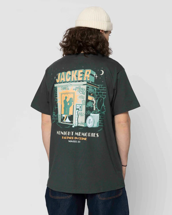 Jacker - Memories T shirt - Green Jacker