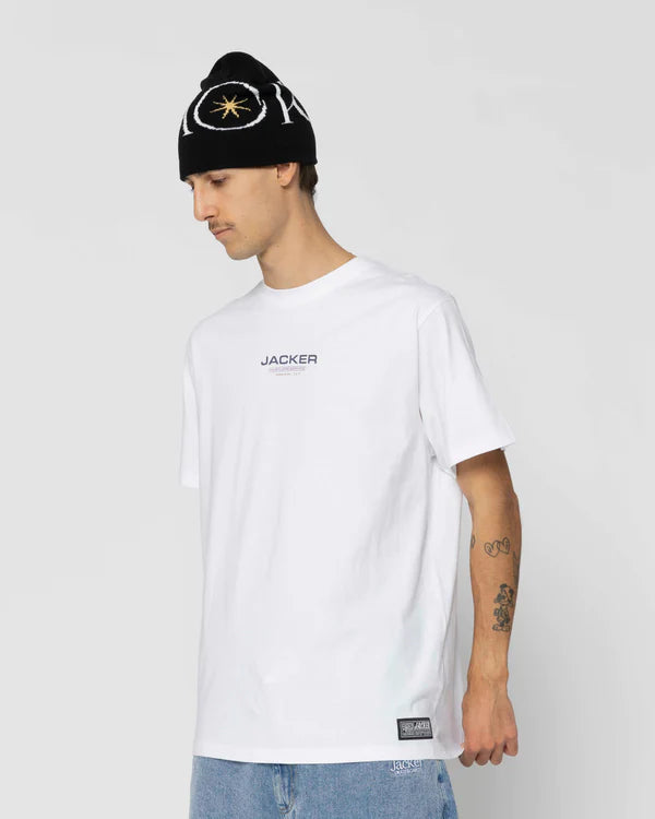 Jacker - Hustler Service - T Shirt White Jacker