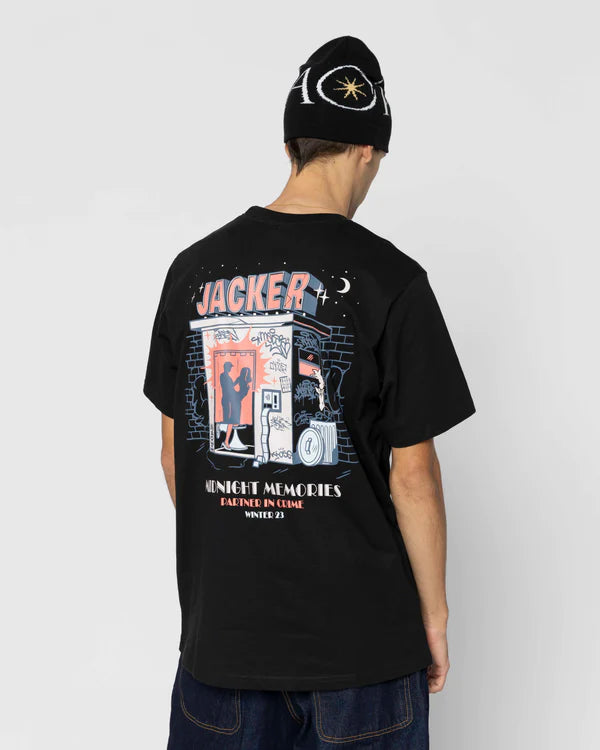 Jacker - Memories T shirt - Black Jacker