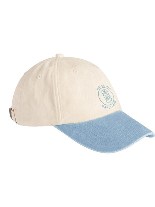 Gorra baja Mariscal – Azul suave
