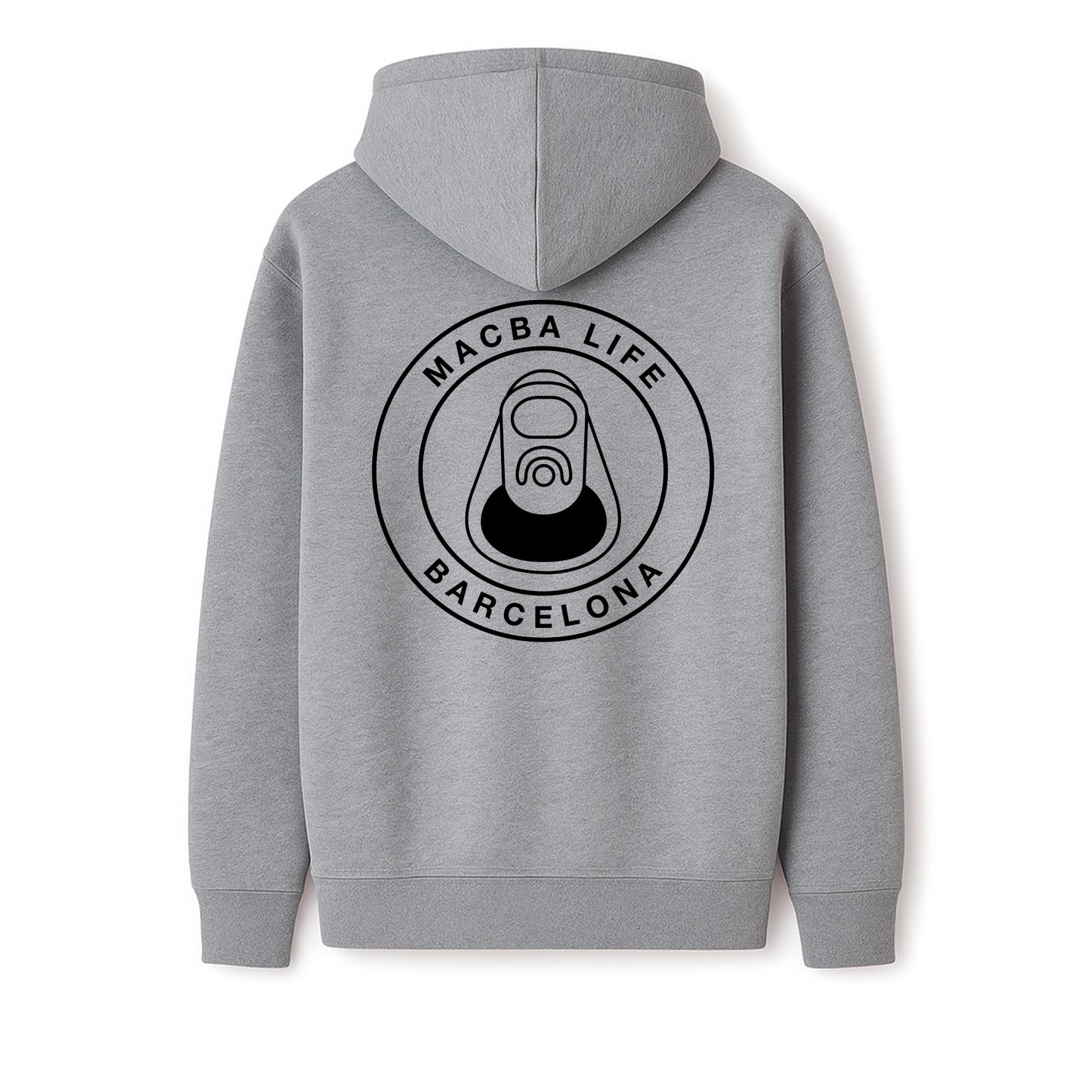 Capucha con logo OG Macba Life – Gris