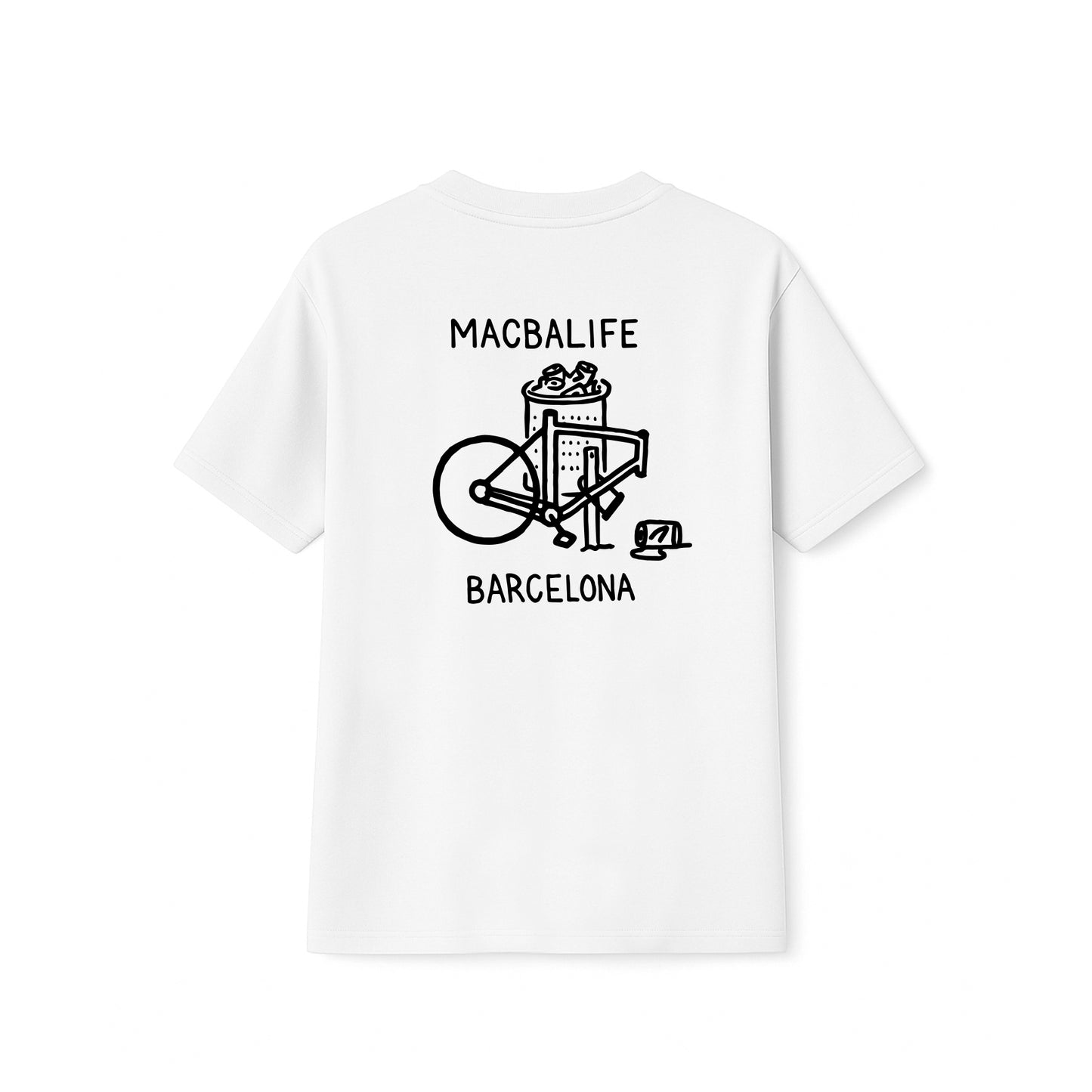 Camiseta de ciclismo – Blanca