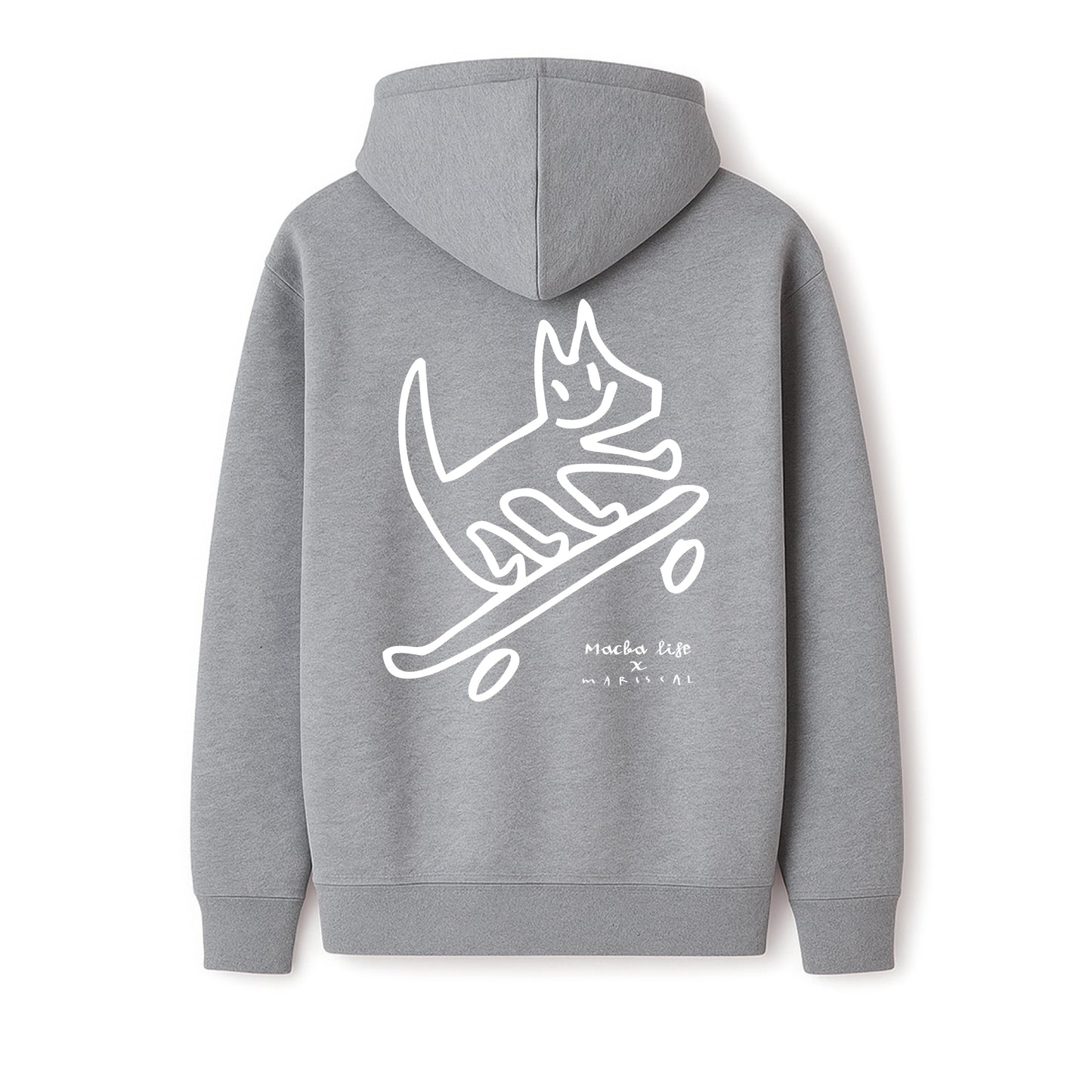 Perrito Mariscal Hood – Gris Macba Life