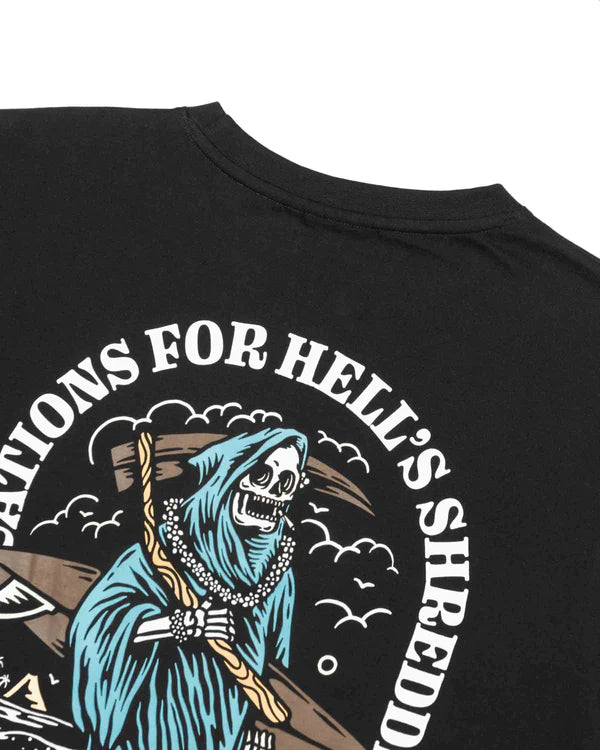 Jacker - No Vacation T-shirt (Black) Jacker