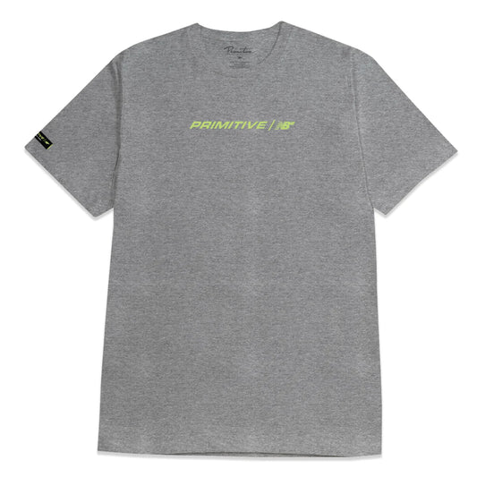 Primitive - NUMERIC TEE - Grey Primitive Skateboards