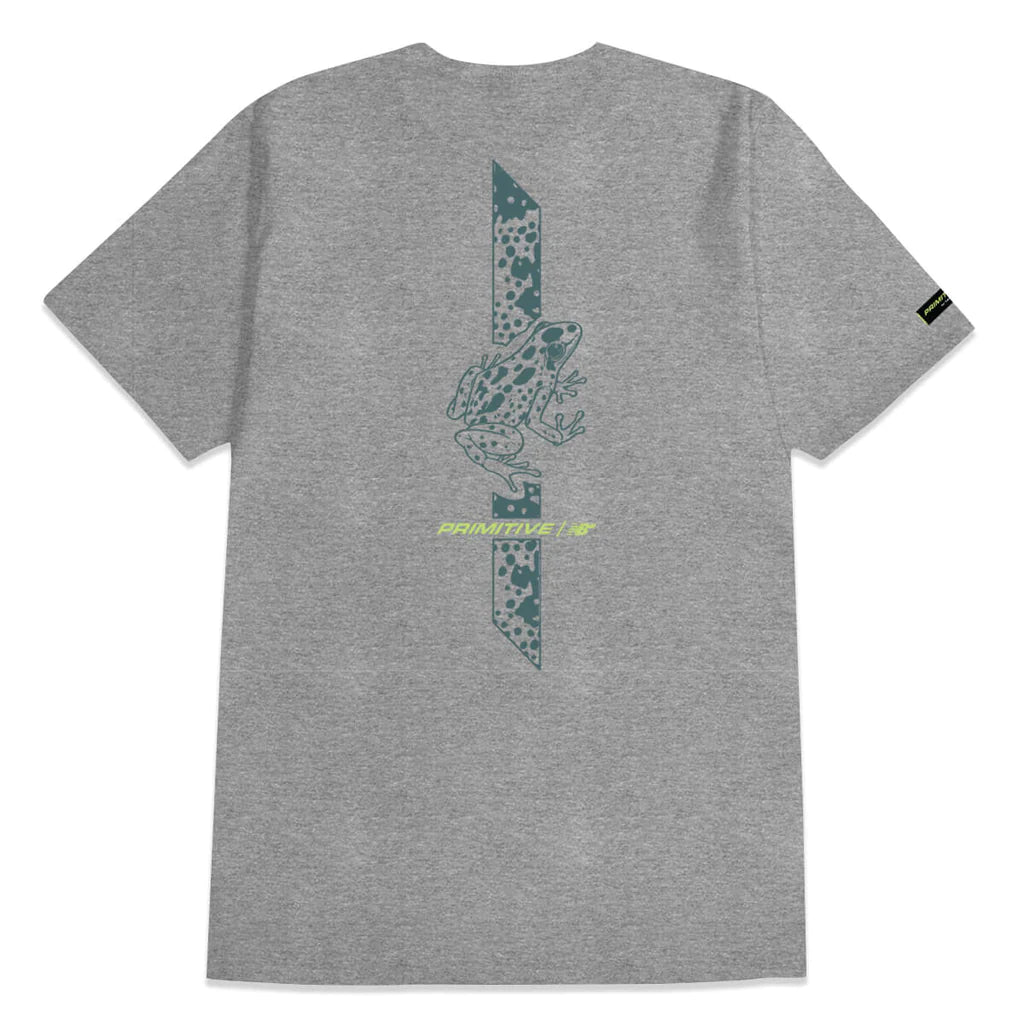 Primitive - NUMERIC TEE - Grey Primitive Skateboards