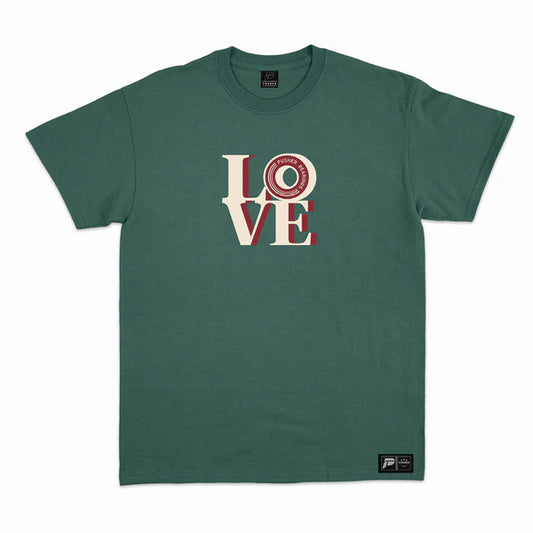 Camiseta Pusher Love verde bosque