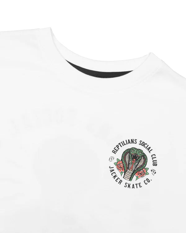 Jacker - Social Club T-Shirt (White)